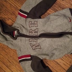 Nike size 6 zip up hoodie kids